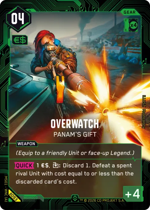 Overwatch — Panam's Gift, MS01 - WNC [A] β093