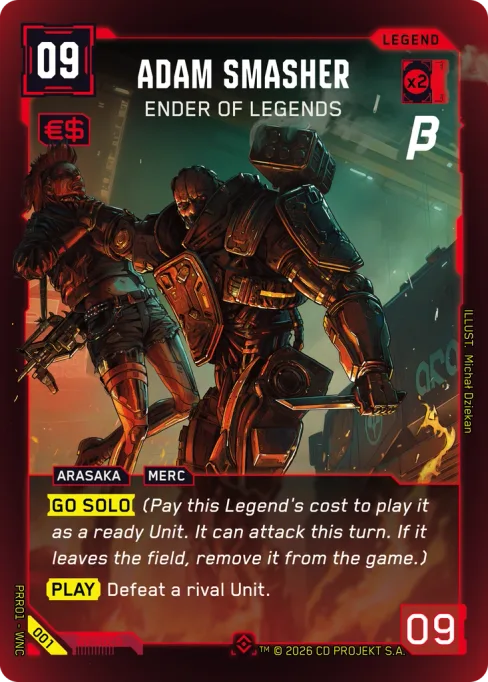 Adam Smasher — Ender of Legends