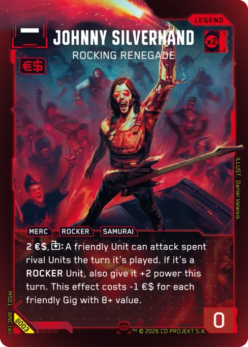 Johnny Silverhand — Rocking Renegade, MS01 - WNC [A] β003