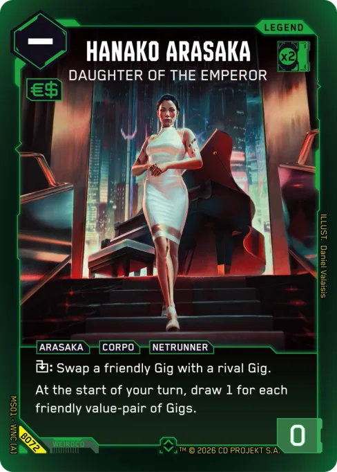 Hanako Arasaka — Daughter of the Emperor, MS01 - WNC [A] β072