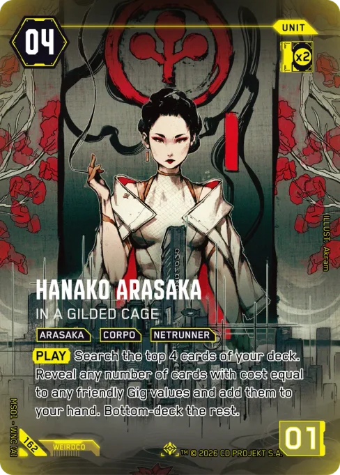 Hanako Arasaka: In a Gilded Cage