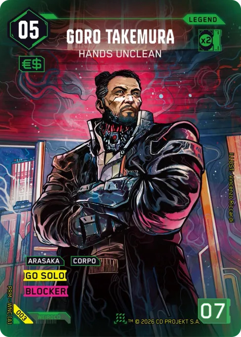 Goro Takemura — Hands Unclean