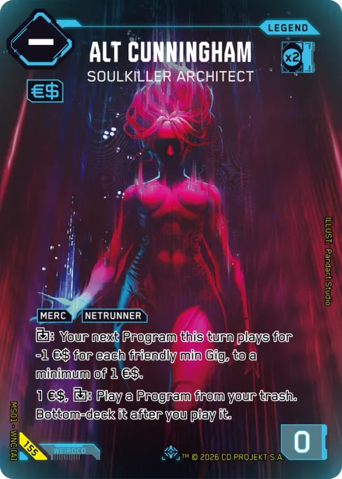Alt Cunningham: Soulkiller Architect, MS01 - WNC [A] 155