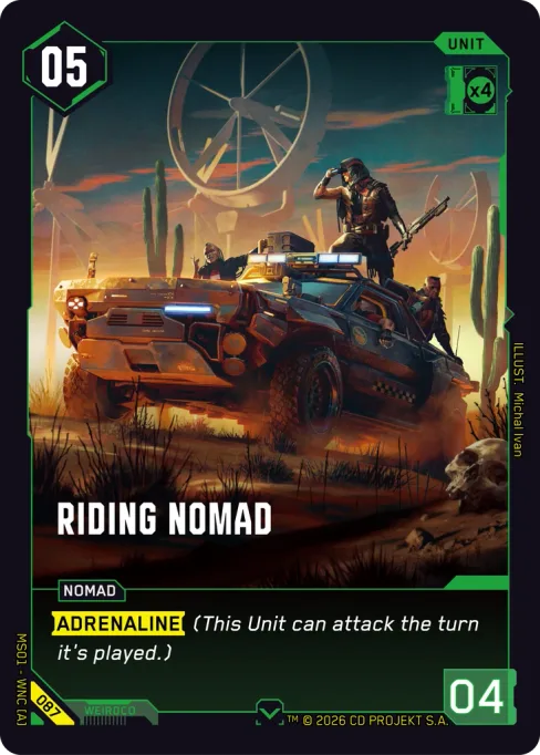 Riding Nomad