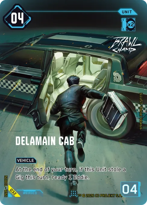 Delamain Cab, NCB01 - WNC 032
