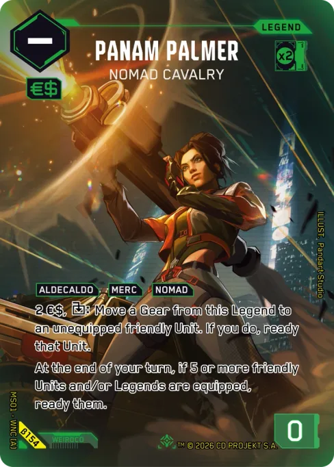 Panam Palmer — Nomad Cavalry