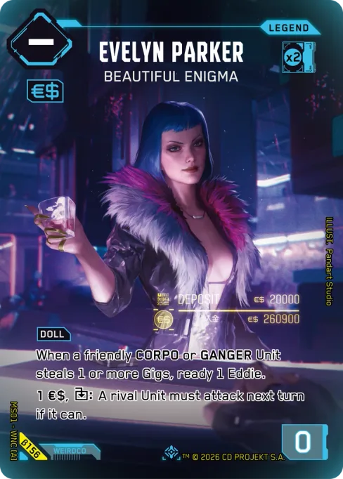 Evelyn Parker — Beautiful Enigma, MS01 - WNC [A] β156