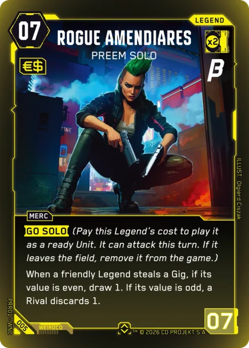 Rogue Amendiares — Preem Solo