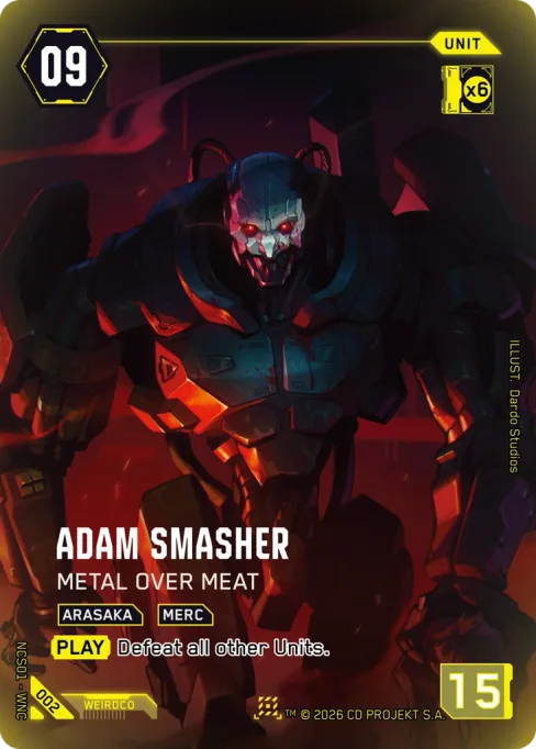 Adam Smasher: Metal Over Meat