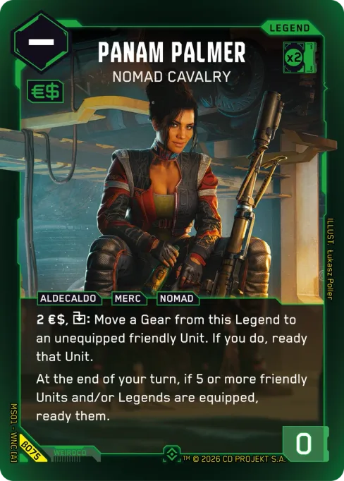 Panam Palmer — Nomad Cavalry, MS01 - WNC [A] β075