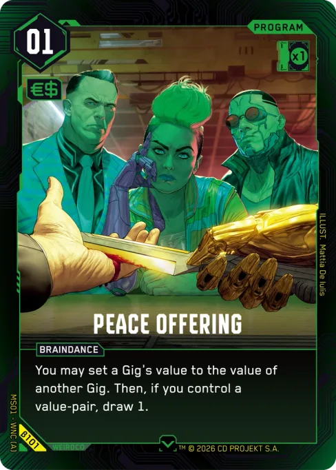 Peace Offering, MS01 - WNC [A] β101