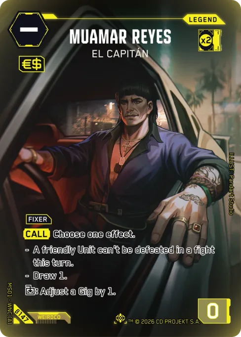 Muamar Reyes — El Capitán, MS01 - WNC [A] β147