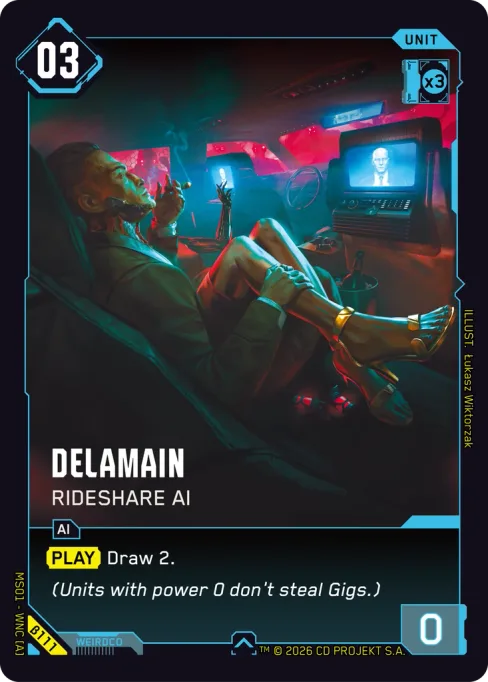 Delamain — Rideshare AI, MS01 - WNC [A] β111
