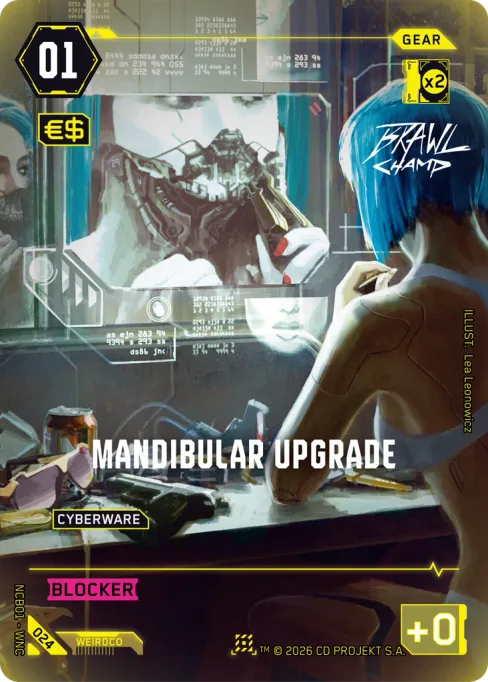 Mandibular Upgrade, NCB01 - WNC 024