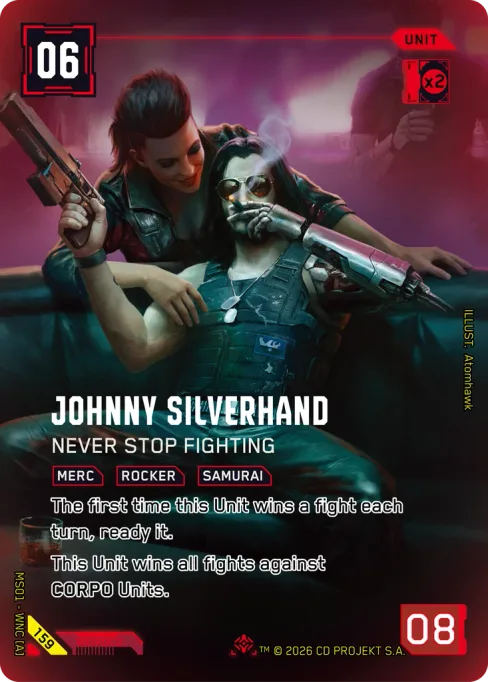 Johnny Silverhand: Never Stop Fighting
