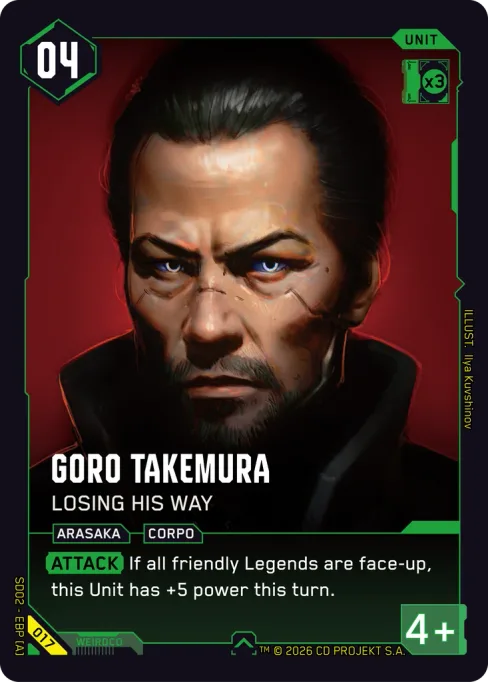Goro Takemura — Losing His Way