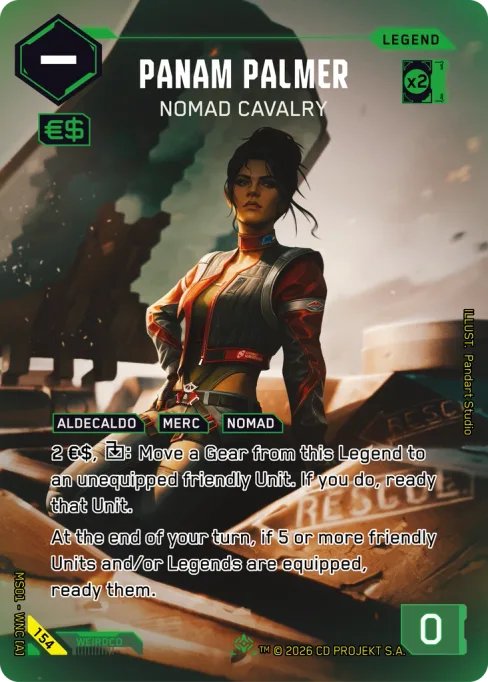 Panam Palmer: Nomad Cavalry