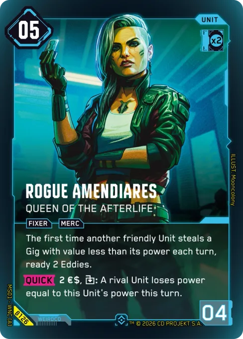 Rogue Amendiares — Queen of the Afterlife, MS01 - WNC [A] β126