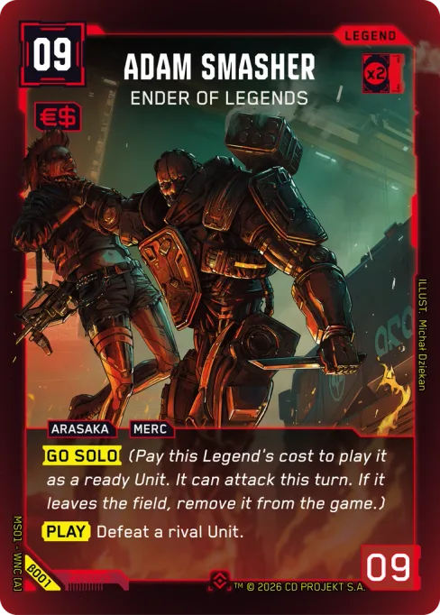 Adam Smasher — Ender of Legends, MS01 - WNC [A] β001