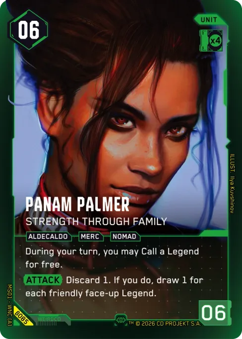 Panam Palmer — Strength Through Family, MS01 - WNC [A] β085