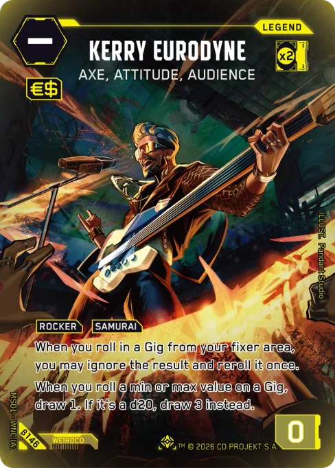 Kerry Eurodyne — Axe, Attitude, Audience, MS01 - WNC [A] β146