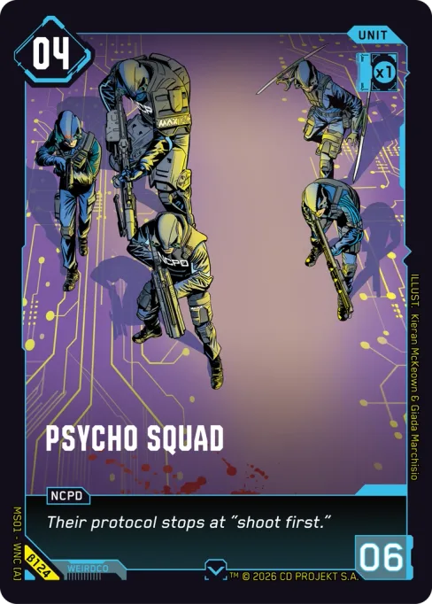 Psycho Squad, MS01 - WNC [A] β124