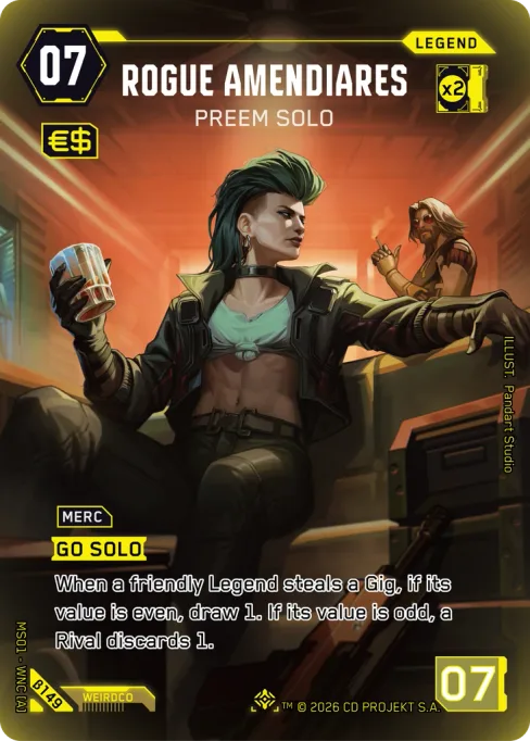Rogue Amendiares — Preem Solo, MS01 - WNC [A] β149