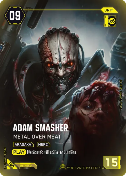 Adam Smasher: Metal Over Meat, MS01 - WNC [A] 160