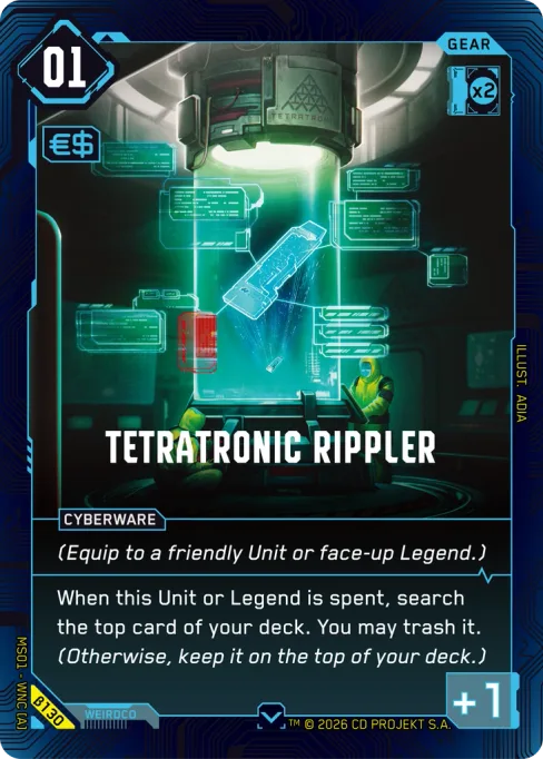 Tetratronic Rippler, MS01 - WNC [A] β130
