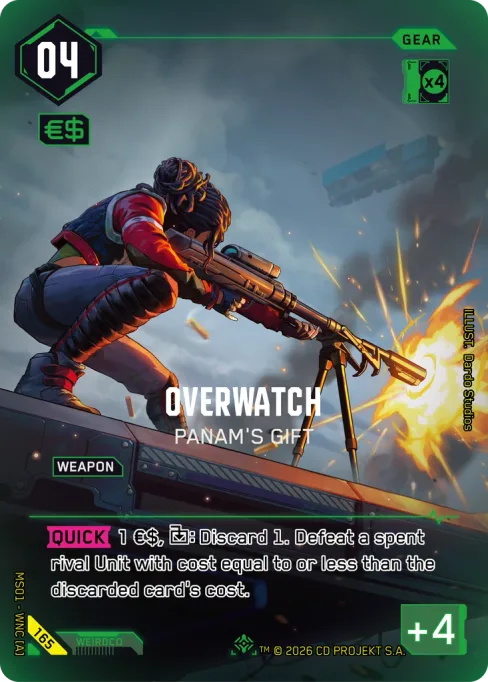 Overwatch: Panam's Gift