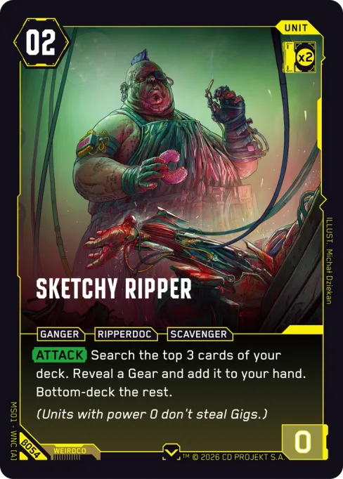Sketchy Ripper, MS01 - WNC [A] β054