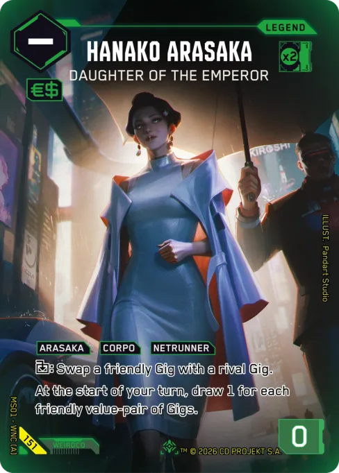 Hanako Arasaka: Daughter of the Emperor