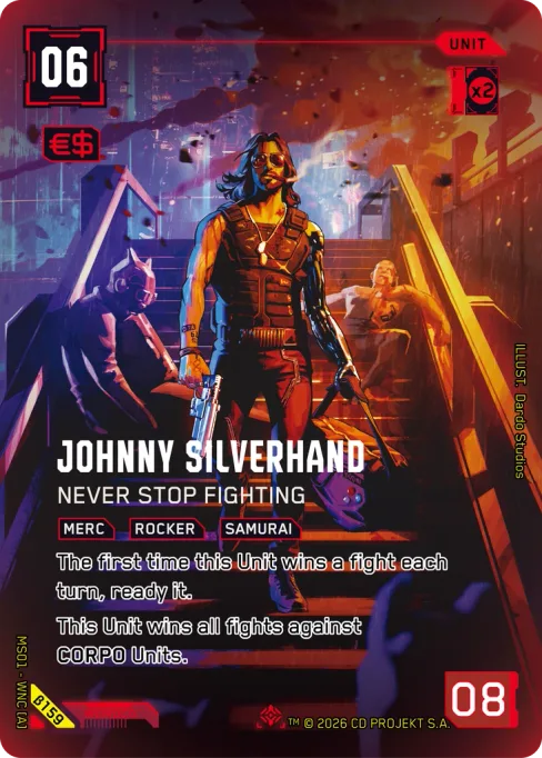 Johnny Silverhand: Never Stop Fighting