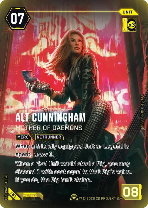 Alt Cunningham: Mother of Daemons