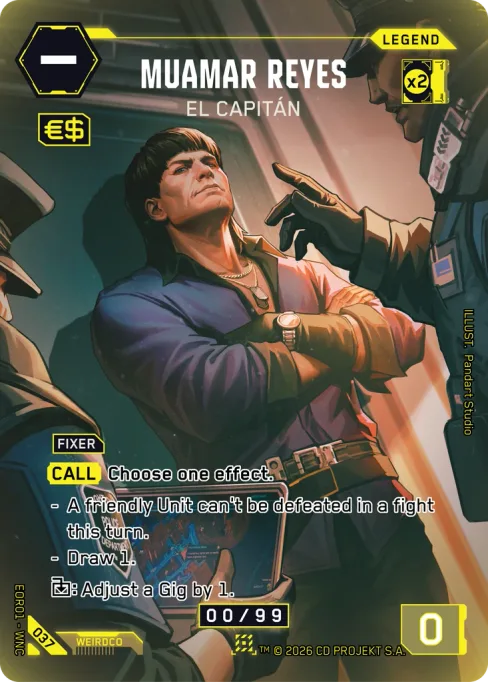 Muamar Reyes: El Capitán
