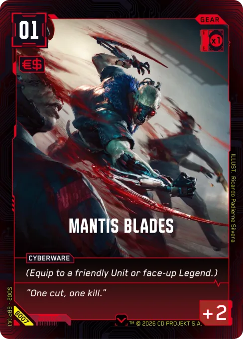 Mantis Blades, SD02 - EBP [A] β007