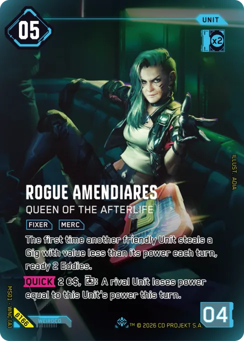 Rogue Amendiares — Queen of the Afterlife, MS01 - WNC [A] β166