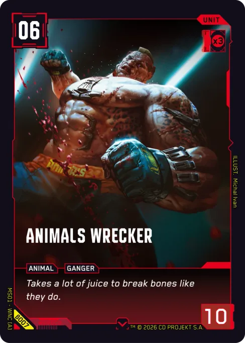 Animals Wrecker, MS01 - WNC [A] β007