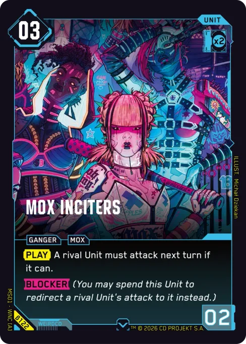 Mox Inciters, MS01 - WNC [A] β122