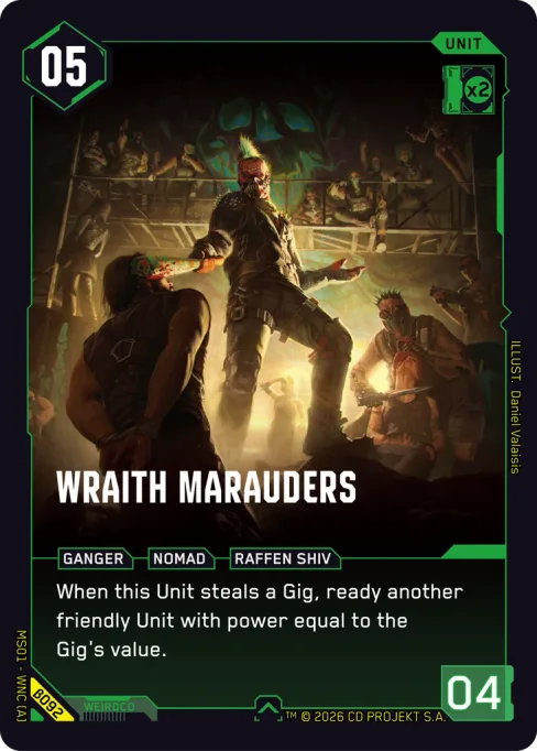 Wraith Marauders, MS01 - WNC [A] β092