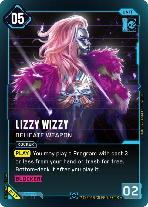 Lizzy Wizzy — Delicate Weapon, MS01 - WNC [A] β117