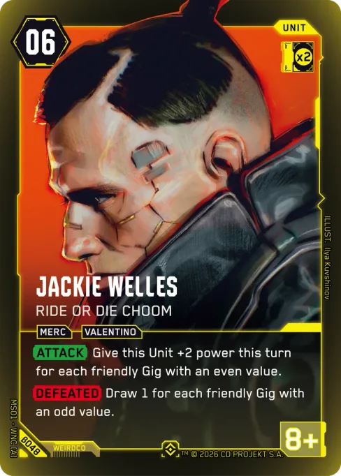 Jackie Welles — Ride or Die Choom, MS01 - WNC [A] β048