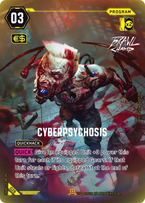 Cyberpsychosis, NCB01 - WNC 026