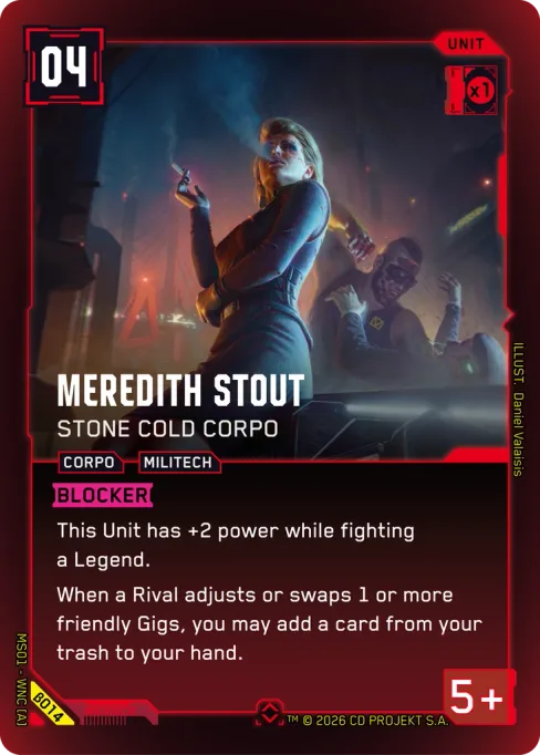 Meredith Stout — Stone Cold Corpo, MS01 - WNC [A] β014