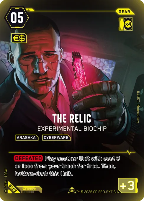 The Relic: Experimental Biochip, MS01 - WNC [A] β163