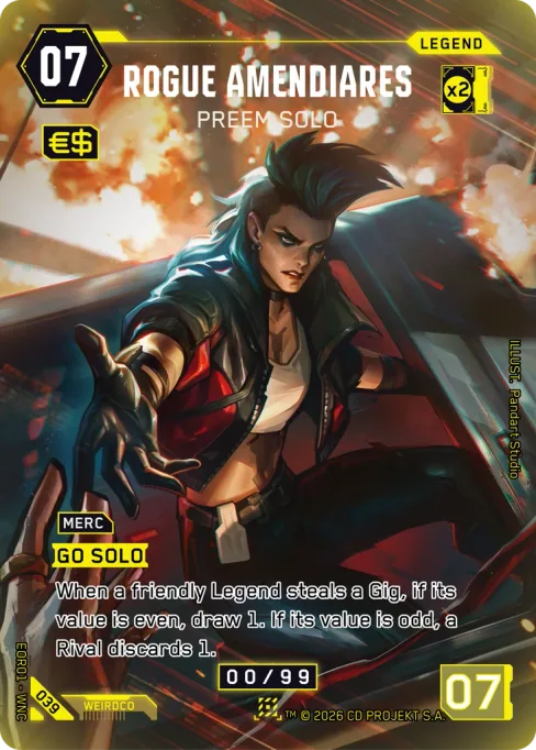 Rogue Amendiares: Preem Solo