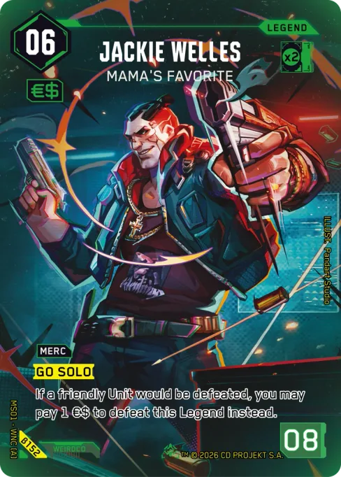Jackie Welles — Mama's Favorite, MS01 - WNC [A] β152