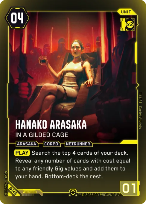 Hanako Arasaka — In a Gilded Cage, MS01 - WNC [A] β046