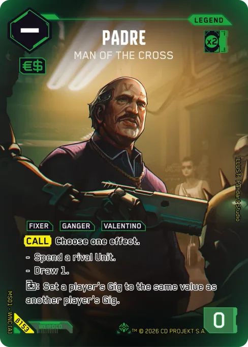 Padre — Man of the Cross, MS01 - WNC [A] β153