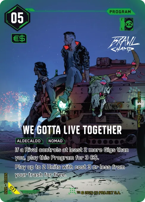 We Gotta Live Together, NCB01 - WNC 031